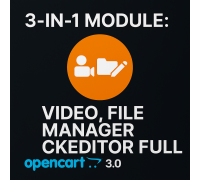 Modul video dari server untuk OpenCart