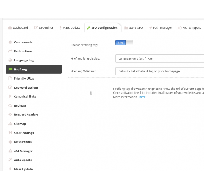 Комплект для SEO налаштувань (Full SEO Package) для Opencart Комплект для SEO налаштувань (Full SEO Package) для Opencart