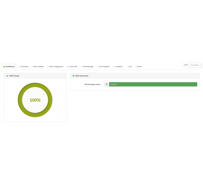 Комплект для SEO налаштувань (Full SEO Package) для Opencart Комплект для SEO налаштувань (Full SEO Package) для Opencart