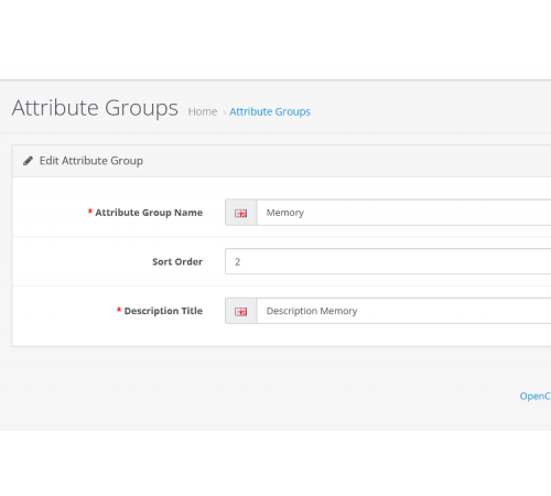 Attribute Titles - hints for characteristics