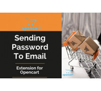 Sending password to email after registration