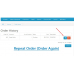 Repeat order - Repeat Order (Order Again) for Opencart