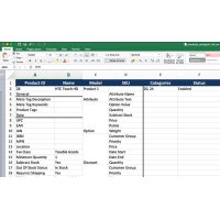 Експорт - Iмпорт категорій, товарів, в Excel файл