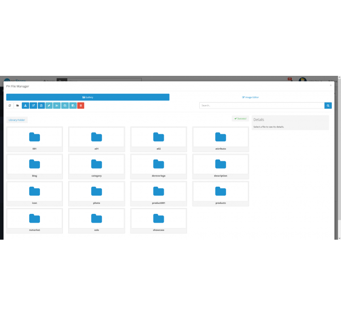 Менеджер файлів Opencart File Manager Pro Менеджер файлів Opencart File Manager Pro