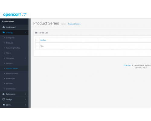 Product series module (Product variations)