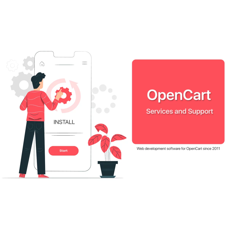 ocStore və OpenCart-ın peşəkar şəkildə hazır quraşdırılması