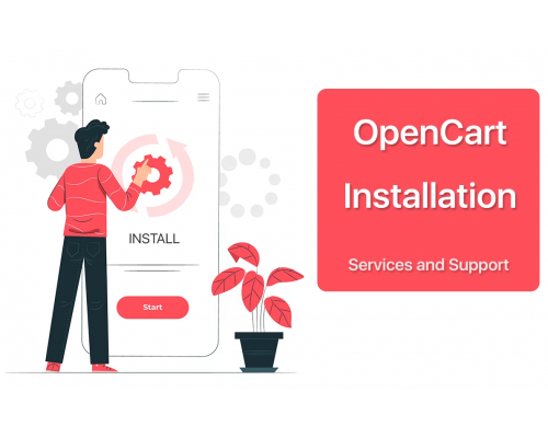 Installation of CMS ocStore / OpenCart