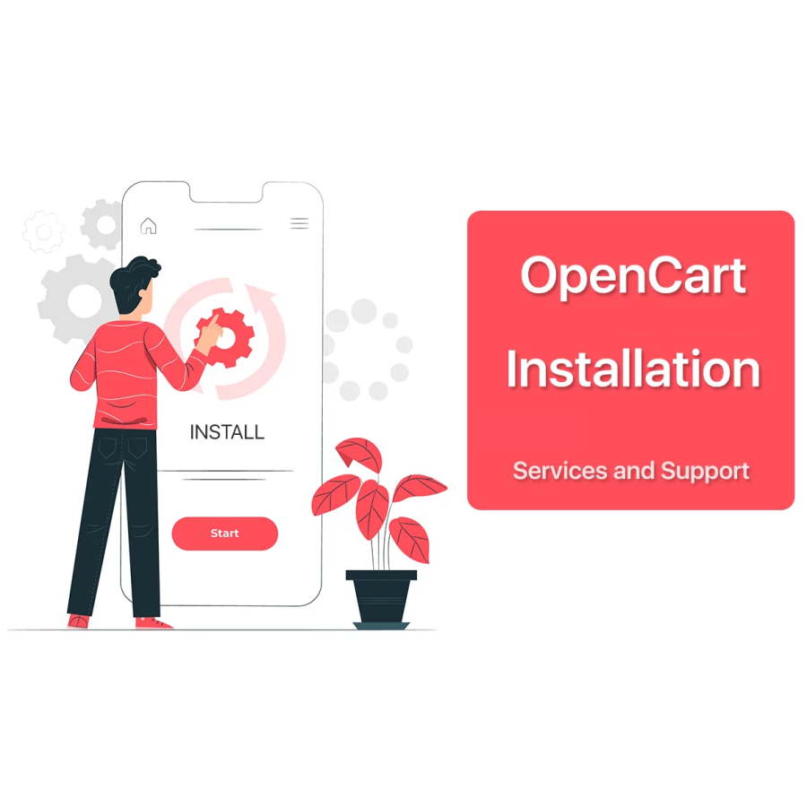 Installation of CMS ocStore / OpenCart