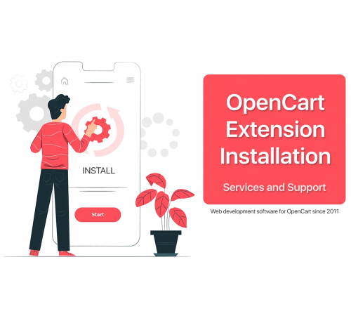 CMS ocStore/OpenCart के लिए मॉड्यूल स्थापित करना