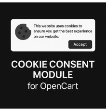 Μονάδα ειδοποίησης cookie για το OpenCart