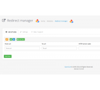 Manajer Pengalihan Modul - Manajer pengalihan untuk OpenCart