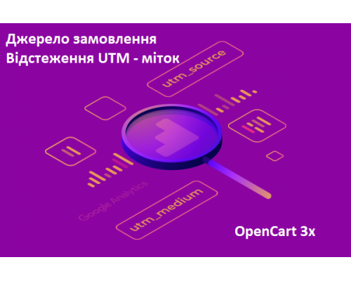 UTM мітки в замовленнях