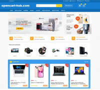 موضوع متعدد الأغراض سريع الاستجابة لـ Opencart E-Market-Hub