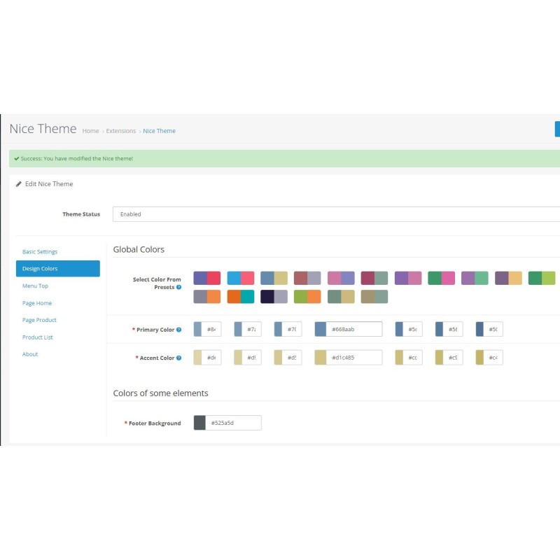 Шаблон Nice для OpenCart 3 (Безкоштовно)