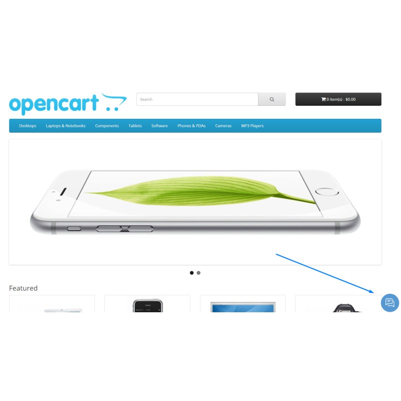 Κουμπιά για επικοινωνία WhatsApp, Facebook Messenger, Telegram, Skype, Viber