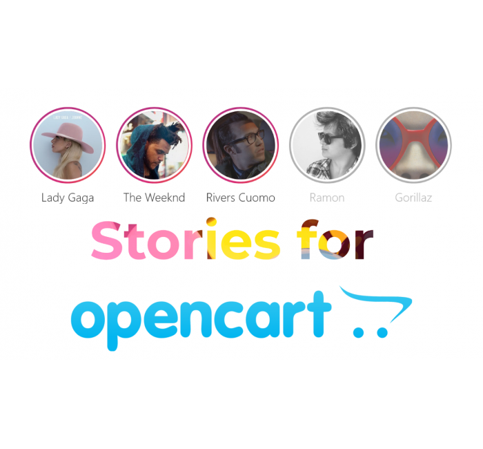 Opencart Story - Сторіс як в Instagram Opencart Story - Сторіс як в Instagram