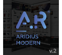 Modern 2 - responsywny szablon dla Opencart z 4 projektami