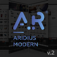 Адаптивний, багатомодульний шаблон Modern v2