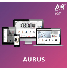 Aurus — адаптивний універсальний шаблон для OpenCart