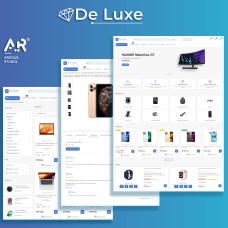 Modulları olan Deluxe Responsive OpenCart Şablonu