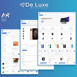 Template OpenCart Responsif Deluxe dengan Modul