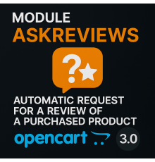 AskReviews - permintaan umpan balik otomatis tentang produk yang dibeli