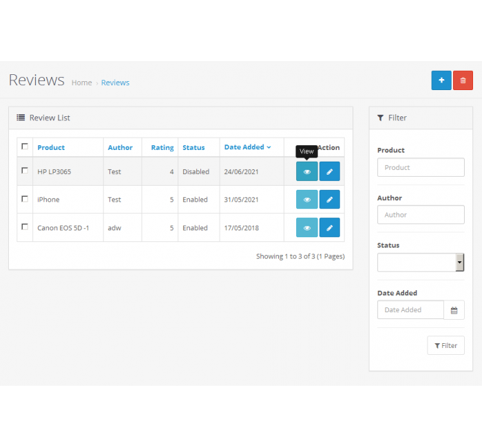 QuickView - quick view of products and categories from the admin panel on the storefront for Opencart QuickView - quick view of products and categories from the admin panel on the storefront for Opencart